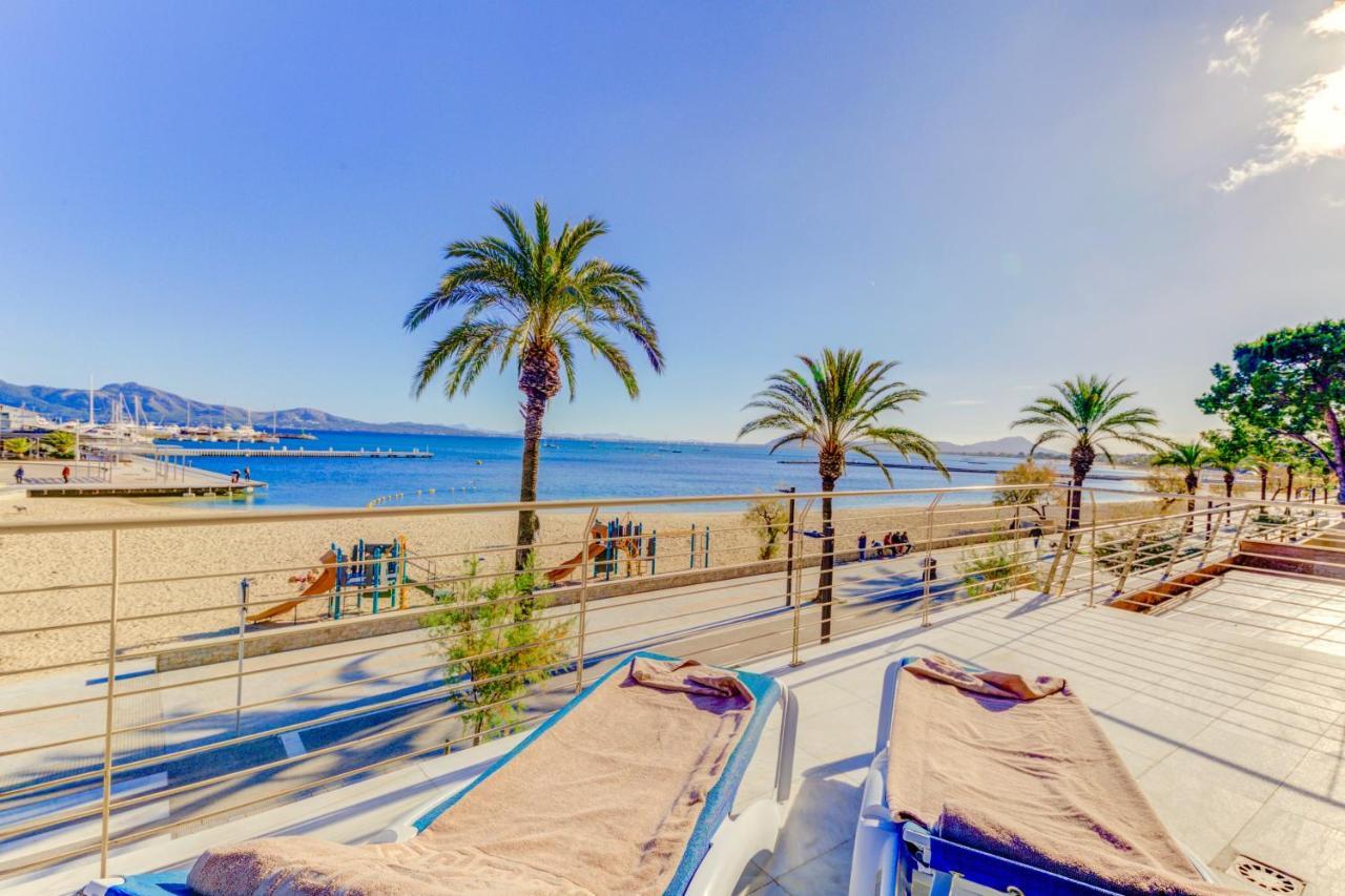 Beach Apartment Brisa Marina Port de Pollenca Bagian luar foto